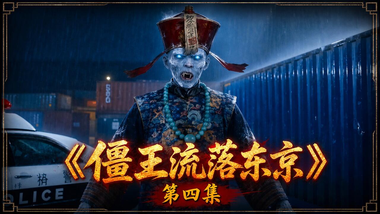 《僵王流落东京》第 4 集封面